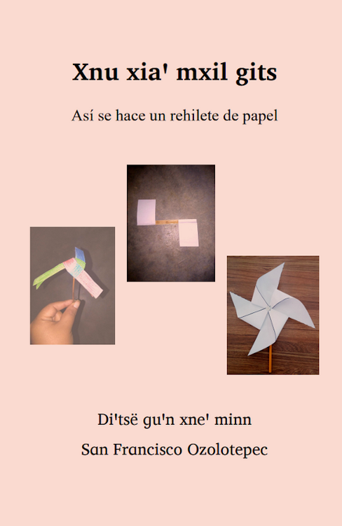 Así se hace un rehilete de papel